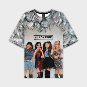 Мужская футболка oversize 3D с принтом Blackpink  girls в Екатеринбурге,  |  | 