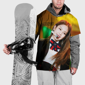Накидка на куртку 3D с принтом Blackpink Jennie Kim в Санкт-Петербурге, 100% полиэстер |  | Тематика изображения на принте: 