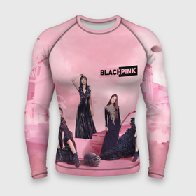 Мужской рашгард 3D с принтом Blackpink poster в Рязани,  |  | Тематика изображения на принте: 