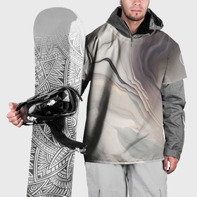 Накидка на куртку 3D с принтом Нежная мраморная текстура от нейросети , 100% полиэстер |  | Тематика изображения на принте: 