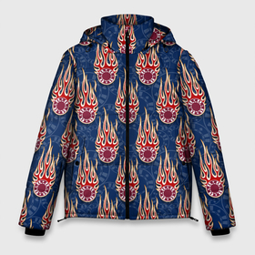 Мужская зимняя куртка 3D с принтом Ставки, фишки, покер , верх — 100% полиэстер; подкладка — 100% полиэстер; утеплитель — 100% полиэстер | длина ниже бедра, свободный силуэт Оверсайз. Есть воротник-стойка, отстегивающийся капюшон и ветрозащитная планка. 

Боковые карманы с листочкой на кнопках и внутренний карман на молнии. | Тематика изображения на принте: 