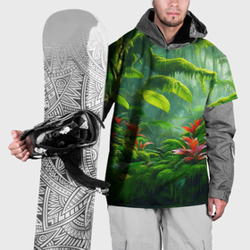 Накидка на куртку 3D с принтом Зов джунглей в Екатеринбурге, 100% полиэстер |  | 
