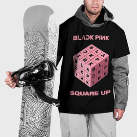 Накидка на куртку 3D с принтом Blackpink Square up в Петрозаводске, 100% полиэстер |  | 