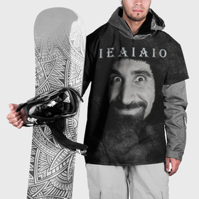 Накидка на куртку 3D с принтом System of a Down i e a i a i o в Санкт-Петербурге, 100% полиэстер |  | Тематика изображения на принте: 