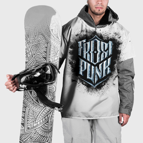 Накидка на куртку 3D с принтом Frostpunk в Белгороде, 100% полиэстер |  | 
