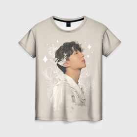 Женская футболка 3D с принтом NuNew Chawarin в Курске, 100% полиэфир ( синтетическое хлопкоподобное полотно) | прямой крой, круглый вырез горловины, длина до линии бедер | Тематика изображения на принте: 