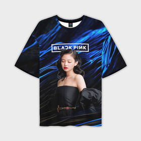 Мужская футболка oversize 3D с принтом BlackPink     Jennie в Екатеринбурге,  |  | 