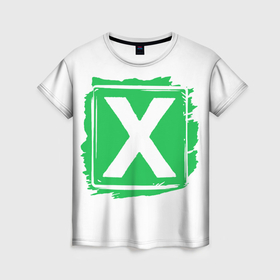 Женская футболка 3D с принтом Ed Sheeran Multiply в Екатеринбурге, 100% полиэфир ( синтетическое хлопкоподобное полотно) | прямой крой, круглый вырез горловины, длина до линии бедер | Тематика изображения на принте: 