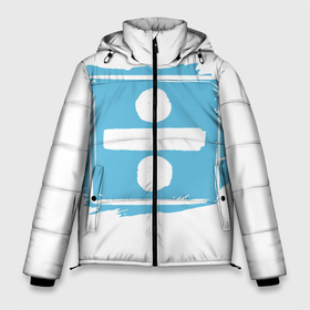 Мужская зимняя куртка 3D с принтом Ed Sheeran Divide в Екатеринбурге, верх — 100% полиэстер; подкладка — 100% полиэстер; утеплитель — 100% полиэстер | длина ниже бедра, свободный силуэт Оверсайз. Есть воротник-стойка, отстегивающийся капюшон и ветрозащитная планка. 

Боковые карманы с листочкой на кнопках и внутренний карман на молнии. | Тематика изображения на принте: 
