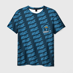 Мужская футболка 3D с принтом Rogue форма в Новосибирске, 100% полиэфир | прямой крой, круглый вырез горловины, длина до линии бедер | Тематика изображения на принте: 