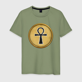 Мужская футболка хлопок с принтом Египет Rome: Total War в Новосибирске, 100% хлопок | прямой крой, круглый вырез горловины, длина до линии бедер, слегка спущенное плечо. | 