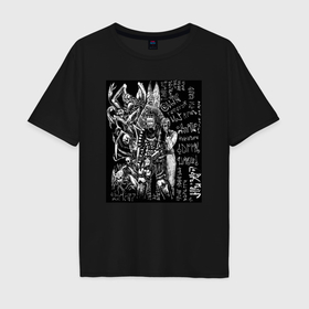 Мужская футболка хлопок Oversize с принтом Dead Space: Isaac  Nicole в Кировске, 100% хлопок | свободный крой, круглый ворот, “спинка” длиннее передней части | 