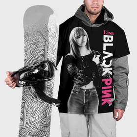 Накидка на куртку 3D с принтом Blackpink Beautiful Lisa в Кировске, 100% полиэстер |  | Тематика изображения на принте: 