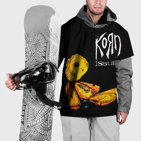 Накидка на куртку 3D с принтом Korn   issues в Новосибирске, 100% полиэстер |  | Тематика изображения на принте: 