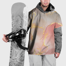 Накидка на куртку 3D с принтом Texture and glitter в Курске, 100% полиэстер |  | 