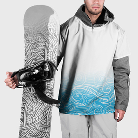 Накидка на куртку 3D с принтом Гинтама текстура в Екатеринбурге, 100% полиэстер |  | 