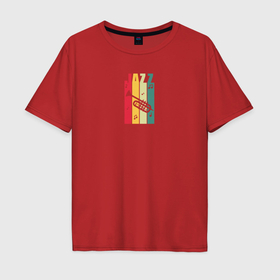 Мужская футболка хлопок Oversize с принтом Труба и разноцветные полосы в Тюмени, 100% хлопок | свободный крой, круглый ворот, “спинка” длиннее передней части | Тематика изображения на принте: 