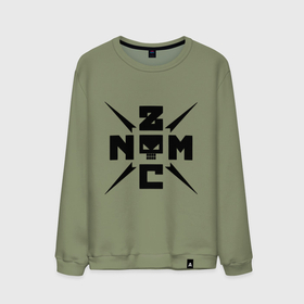 Мужской свитшот хлопок с принтом Noize MC logo в Петрозаводске, 100% хлопок |  | 