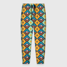 Мужские брюки 3D с принтом Africa mood в Курске, 100% полиэстер | манжеты по низу, эластичный пояс регулируется шнурком, по бокам два кармана без застежек, внутренняя часть кармана из мелкой сетки | 