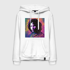 Мужская толстовка хлопок с принтом Jim Morrison few color digital Art , френч-терри, мягкий теплый начес внутри (100% хлопок) | карман-кенгуру, эластичные манжеты и нижняя кромка, капюшон с подкладом и шнурком | Тематика изображения на принте: 