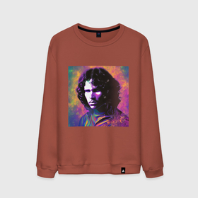 Мужской свитшот хлопок с принтом Jim Morrison few color digital Art , 100% хлопок |  | Тематика изображения на принте: 