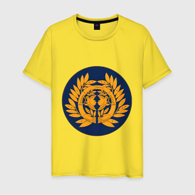 Мужская футболка хлопок с принтом Клан Датэ Total War: Shogun 2 в Санкт-Петербурге, 100% хлопок | прямой крой, круглый вырез горловины, длина до линии бедер, слегка спущенное плечо. | 