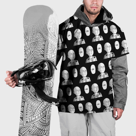Накидка на куртку 3D с принтом Saitama   ok pattern в Санкт-Петербурге, 100% полиэстер |  | 