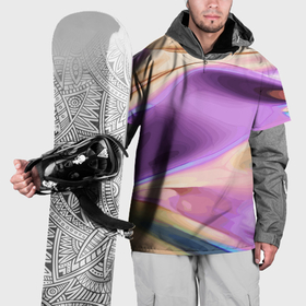 Накидка на куртку 3D с принтом Голографический арт в Кировске, 100% полиэстер |  | Тематика изображения на принте: 