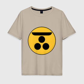 Мужская футболка хлопок Oversize с принтом Клан Тёсю Total War: Shogun 2 в Санкт-Петербурге, 100% хлопок | свободный крой, круглый ворот, “спинка” длиннее передней части | Тематика изображения на принте: 