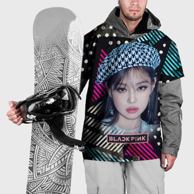 Накидка на куртку 3D с принтом Jennie              Blackpink в Санкт-Петербурге, 100% полиэстер |  | Тематика изображения на принте: 