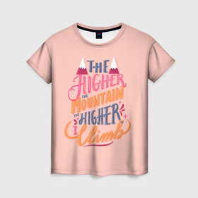 Женская футболка 3D с принтом Kasabian цитата из песни в Тюмени, 100% полиэфир ( синтетическое хлопкоподобное полотно) | прямой крой, круглый вырез горловины, длина до линии бедер | 