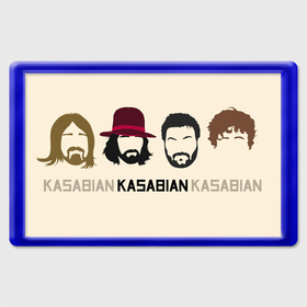 Магнит 45*70 с принтом Kasabian арт в Белгороде, Пластик | Размер: 78*52 мм; Размер печати: 70*45 | 