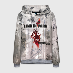 Мужская толстовка 3D с принтом Linkin Park Hybrid Theory в Курске, 100% полиэстер | двухслойный капюшон со шнурком для регулировки, мягкие манжеты на рукавах и по низу толстовки, спереди карман-кенгуру с мягким внутренним слоем. | Тематика изображения на принте: 