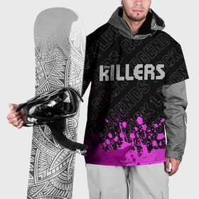 Накидка на куртку 3D с принтом The Killers rock legends: символ сверху в Курске, 100% полиэстер |  | Тематика изображения на принте: 