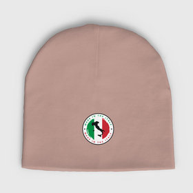 Мужская шапка демисезонная с принтом Сделан в Италии в Тюмени,  |  | Тематика изображения на принте: 