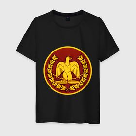Мужская футболка хлопок с принтом Рим Total War: Rome II в Екатеринбурге, 100% хлопок | прямой крой, круглый вырез горловины, длина до линии бедер, слегка спущенное плечо. | 