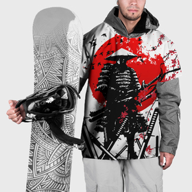 Накидка на куртку 3D с принтом Ronin armour в Петрозаводске, 100% полиэстер |  | Тематика изображения на принте: 