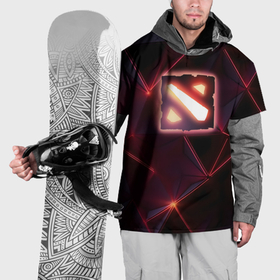 Накидка на куртку 3D с принтом Dota 2 Lightning в Санкт-Петербурге, 100% полиэстер |  | Тематика изображения на принте: 
