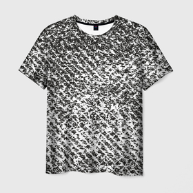 Мужская футболка 3D с принтом Black white style в Курске, 100% полиэфир | прямой крой, круглый вырез горловины, длина до линии бедер | 