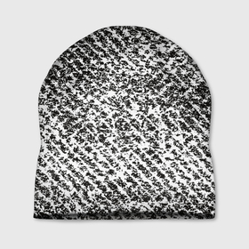 Шапка 3D с принтом Black white style в Курске, 100% полиэстер | универсальный размер, печать по всей поверхности изделия | 
