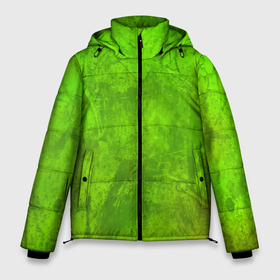 Мужская зимняя куртка 3D с принтом Зелёная фантазия в Новосибирске, верх — 100% полиэстер; подкладка — 100% полиэстер; утеплитель — 100% полиэстер | длина ниже бедра, свободный силуэт Оверсайз. Есть воротник-стойка, отстегивающийся капюшон и ветрозащитная планка. 

Боковые карманы с листочкой на кнопках и внутренний карман на молнии. | 