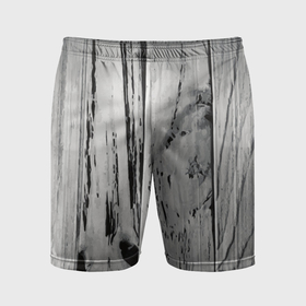 Мужские шорты спортивные с принтом Grey wood в Санкт-Петербурге,  |  | Тематика изображения на принте: 