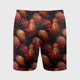 Мужские шорты спортивные с принтом Гавайский    стиль клипарт в Тюмени,  |  | 