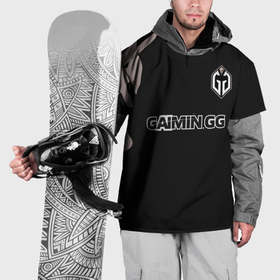 Накидка на куртку 3D с принтом Gaimin Gladiators Splash в Кировске, 100% полиэстер |  | 