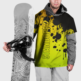 Накидка на куртку 3D с принтом Standoff Logo Graffity в Курске, 100% полиэстер |  | 