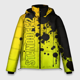 Мужская зимняя куртка 3D с принтом Standoff Logo Graffity в Тюмени, верх — 100% полиэстер; подкладка — 100% полиэстер; утеплитель — 100% полиэстер | длина ниже бедра, свободный силуэт Оверсайз. Есть воротник-стойка, отстегивающийся капюшон и ветрозащитная планка. 

Боковые карманы с листочкой на кнопках и внутренний карман на молнии. | 