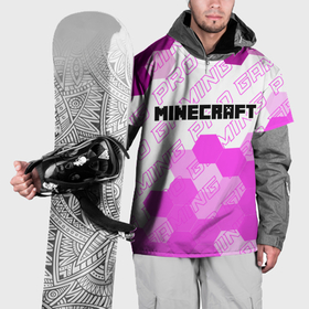 Накидка на куртку 3D с принтом Minecraft pro gaming: символ сверху в городе Новоалтайск, 100% полиэстер |  | 