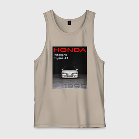 Мужская майка хлопок с принтом Honda Integra Type R обложка в Белгороде, 100% хлопок |  | Тематика изображения на принте: 