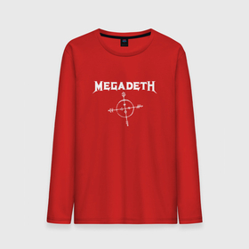 Мужской лонгслив хлопок с принтом Megadeth: Cryptic Writings в Белгороде, 100% хлопок |  | 