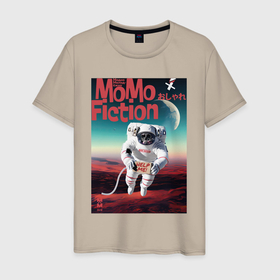 Мужская футболка хлопок с принтом MoMo   Марсианин в Курске, 100% хлопок | прямой крой, круглый вырез горловины, длина до линии бедер, слегка спущенное плечо. | 
